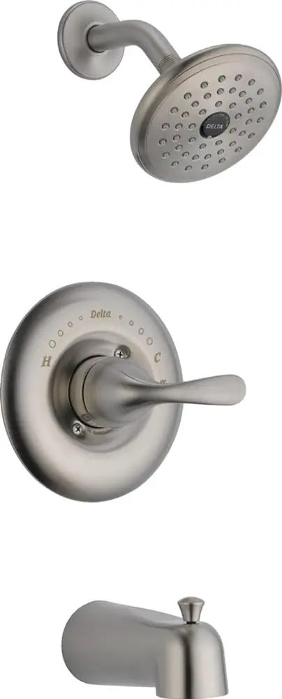 [034449537179] DELTA SHOWER & TUB FAUCET SET - 144910  