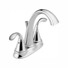 [034449674928] DELTA- ZELLA 4" CENTERSET 2 - HANDLE BATHROOM FAUCET IN CHROME - 25706LF