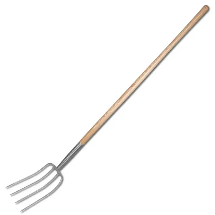[638110004634] DF 4T HAY/MANURE FORK W/HANDLE BROWN USA - BRAG1015