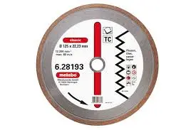[4007430178626] DIA-TS 125 X 22.23MM CLASSIC TC METABO - 628193000