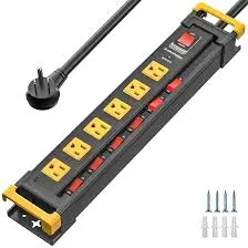 [7450170681067] DIESEL POWER STRIP 6 OUTLET - ES-AU8106