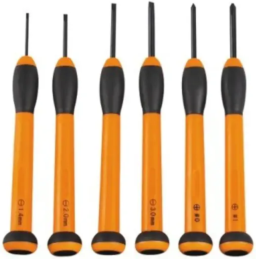 [7453012355850] DIESEL TOOLS 6PC SET ASSORTED PRECISION SCREWDRIVER - WR2235