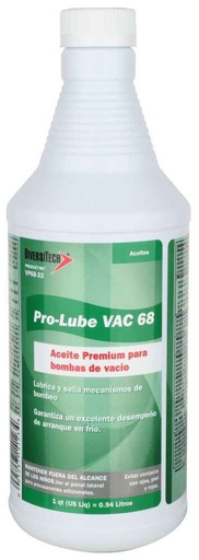[095247141234] DIVERSITECH VACUUM PUMP OIL PRO LUBE VAC 68 QUART - VACCP68-32