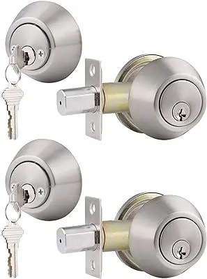[638110066557] DOUBLE CYLINDER DEAD BOLT AC - BRAC02
