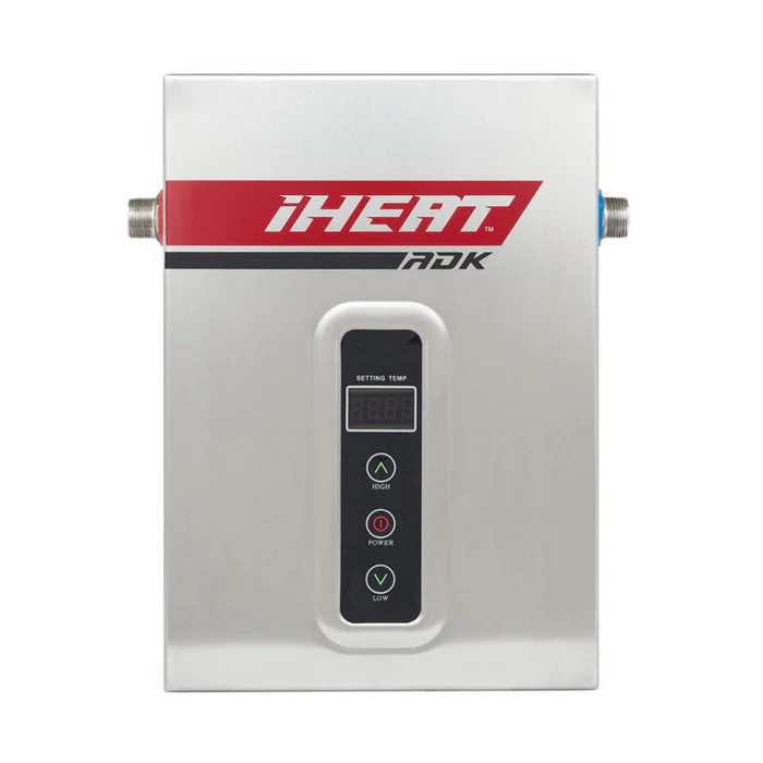 [857997005019] DRAKEN IHEAT MULTI-PURPOSE TANKLESS WATER HEATER SS COVER 12KW 59AM...
