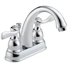 [034449605816] Delta Windemere 2 Hole Chrome Faucet