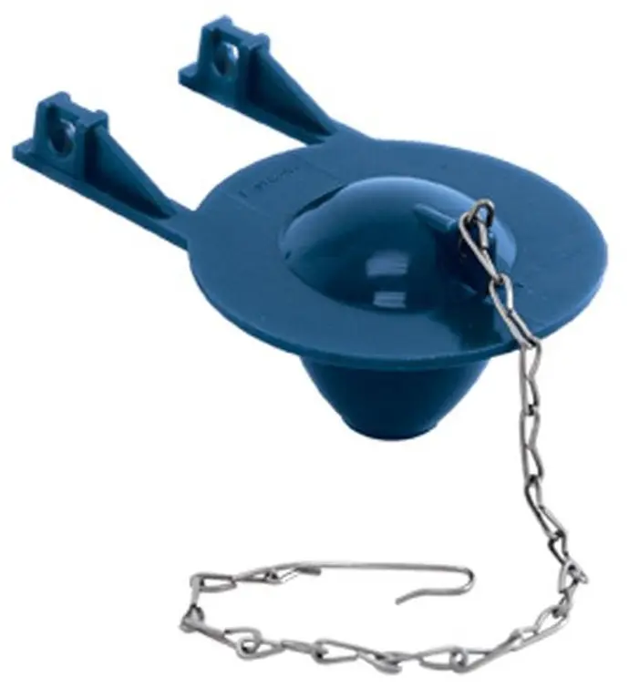 [091712485506] EASTMAN PVC BLUE FLAPPER W/S.S CHAIN 48550C