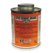 [892996002294] EZ WELD CPVC CEMENT REG BODY ORANGE PINT - 20703-EZ