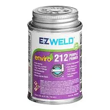[812574015058] EZ WELD CPVC/PVC PURPLE PRIMER 1/2 PINT - EZ31202