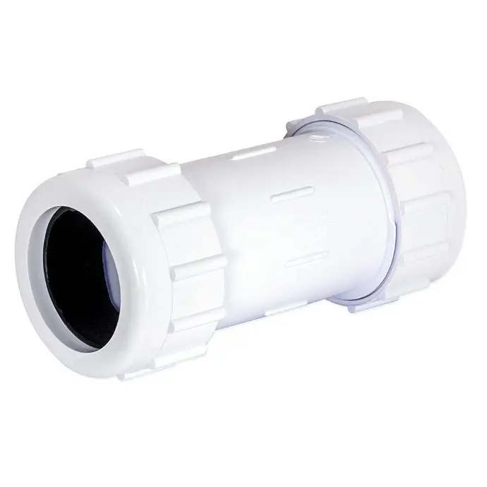 [091712205937] EZ- FLO 2" IPS PVC COMPRESSION COUPLING - 20593