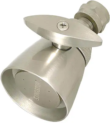 [091712150022] EZ-FLO DELUXE BRASS SHOWER HEAD 2.0 GPM CHROME - 15002