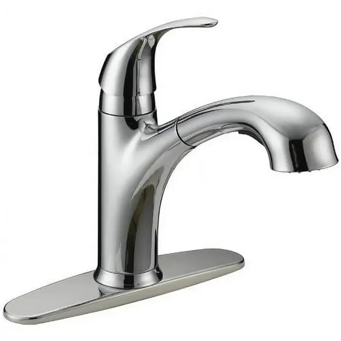 [091712102038 ] EZ-FLO KITCHEN FAUCET PULL-OUT SRPAY CHROME - 10203