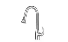 [091712103882] EZ-FLO SINGLE LEVER KITCHEN PULL-DOWN SPRAY FAUCET CHROME - 10388