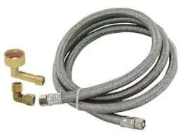 [091712410454] EZ-FLO SS DISHWASHER CONNECTOR 6' - 41045