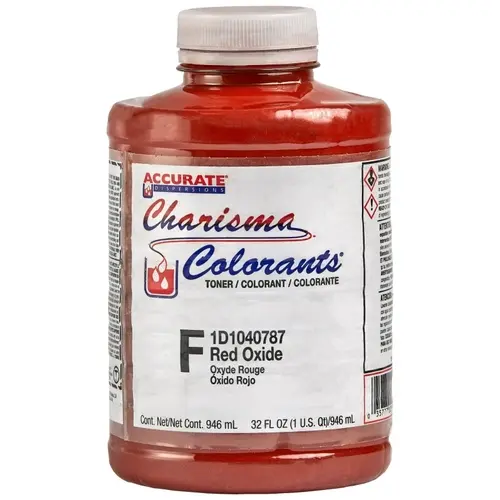 [035777775555] F RED OXIDE - 1D1040787 OZ