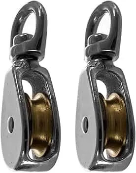 [008236500455] FG SINGLE SWIV PULLY 1-1/2 - 321576