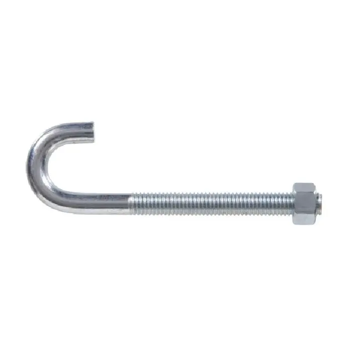 [008236912609] J-BOLT 1/4" x 4" ZINK - 851896 