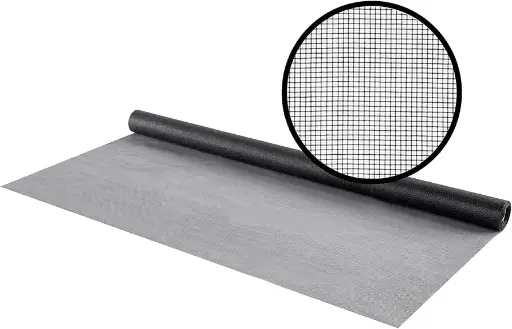 [335104] FIBER MESH SCREEN CHARCOAL (36" x 100') FT - BRSM3600