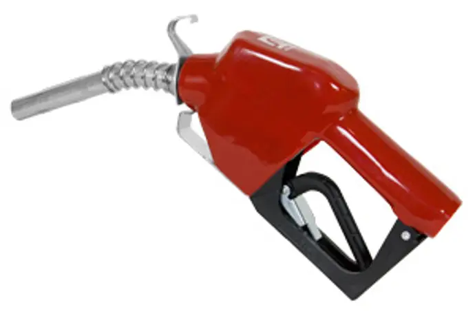 [089404031445] FILL-RITE NOZZLE 3/4" AUTO DIESEL SPOUT W/ HOOK - N075UAU10