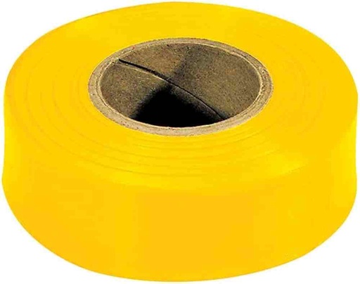[024721710109] FLAGGING TAPE YELLOW  300' - 65905