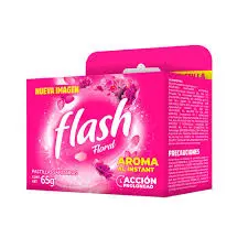 [7501025411169] FLASH PASTILLAS SANITARIAS 65G FLORAL