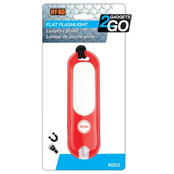 [029069780364] FLAT FLASHLIGHT HY-KO - KC612