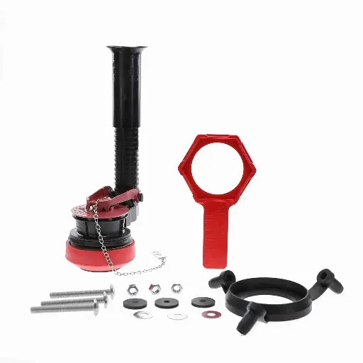 [076335981406] FLUSH VALVE PLASTIC TOILET KIT - HOOVER 8140/40053  