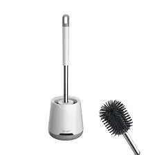 [827680170461] FM TOILET BRUSH WITH HOLDER SNOWFLAKE