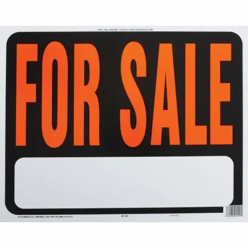 [029069001025] FOR RENT SIGN 15" X 19" HY-KO - SP102