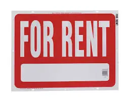 [029069203368] FOR RENT SIGN 18" X 24" HY-KO - RS-603
