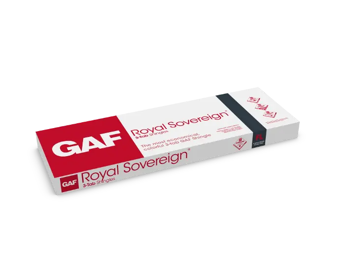 [050926004935] GAF ROYAL SOVEREIGN 25 YARD 3TAB SHINGLES RUSSET RED - 25YSHG3TGAF