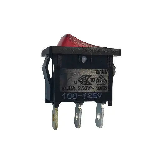 [032076021139] GARDNER BENDER MINIATURE LIGHTED ROCKER SWITHC SINGLE POLE ON/OFF