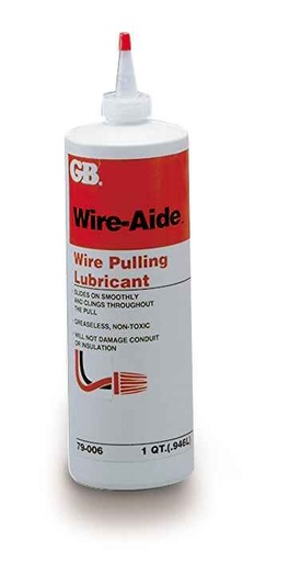 [032076790000] GARDNER BENDER WIRE PULLING LUBRICANT QRT - 79-006