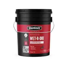 [025056037503] GARDNER WET-R-DRI ALL-SEASON ROOF PATCH CEMENT 4.75GAL