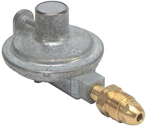 [6931598231597] GAS REGULATOR W/TAILPIECE #1107P - POL 4-12398