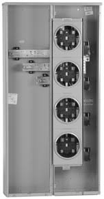 [783164194920] GE. 5GANG/SPACE METER MOD SGL PHASE 600AMP RING TYPE METER SOCKET - TMM6512R