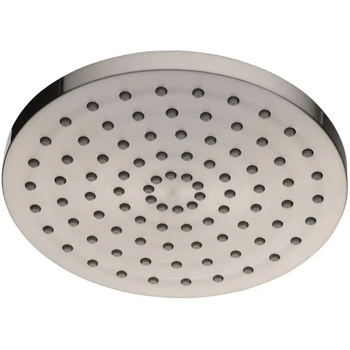 [820633951773] GLACIER BAY 1-SPRAY 8" ROUND SHOWERHEAD BRUSHED NICKEL