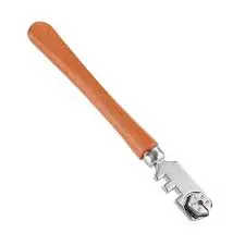 [7705059390166] GLASS CUTTER WOODEN HANDLE 4MM - GC4