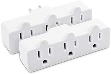 [815333016402] GOGREEN POWER 3-OUTLET WALL TRAP ADAPTER WHITE - GG13000TW
