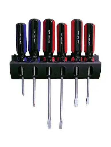 [076812010988] GREAT NECK 6-SCREWDRIVER IN TRAY SET - AAR6
