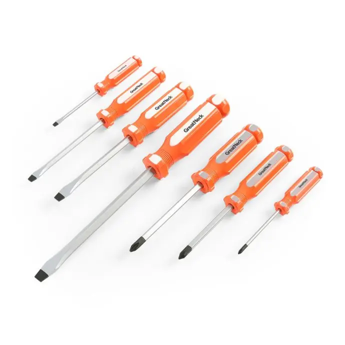 [076812737724 ] GREATNECK 7PC SCREWDRIVER - 73772