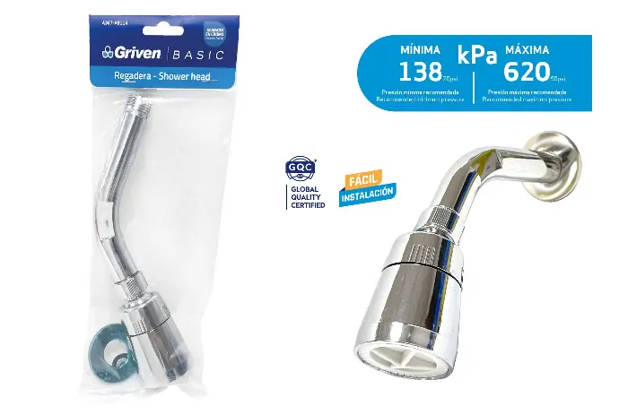 [7453078543000] GRIVEN SHOWER HEAD - A367-AB114