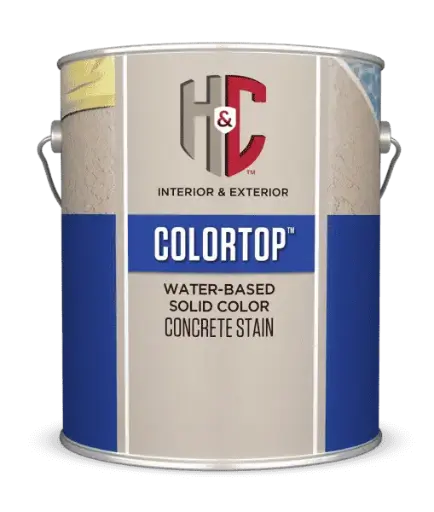 [035777228999] H&C COLORTOP Water-Based Solid Color Concrete Sealer TCOTTA Gal Interior/Exterior - 20.101354-16