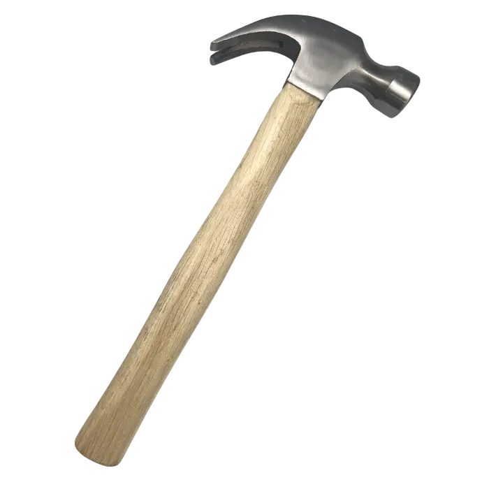 [7501892830179] HAMMER- CLAW WOOD HANDLE 20oz SEMI P- TC0017