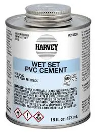 [078864184204] HARVEYS MULTI-PURPOSE PVC CEMENT 16FL oz - 018420