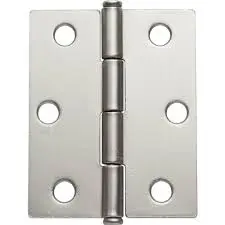 [638110003842] HD 2 PIN CABINET HINGE SN FLAT W/SCREW - BR56444