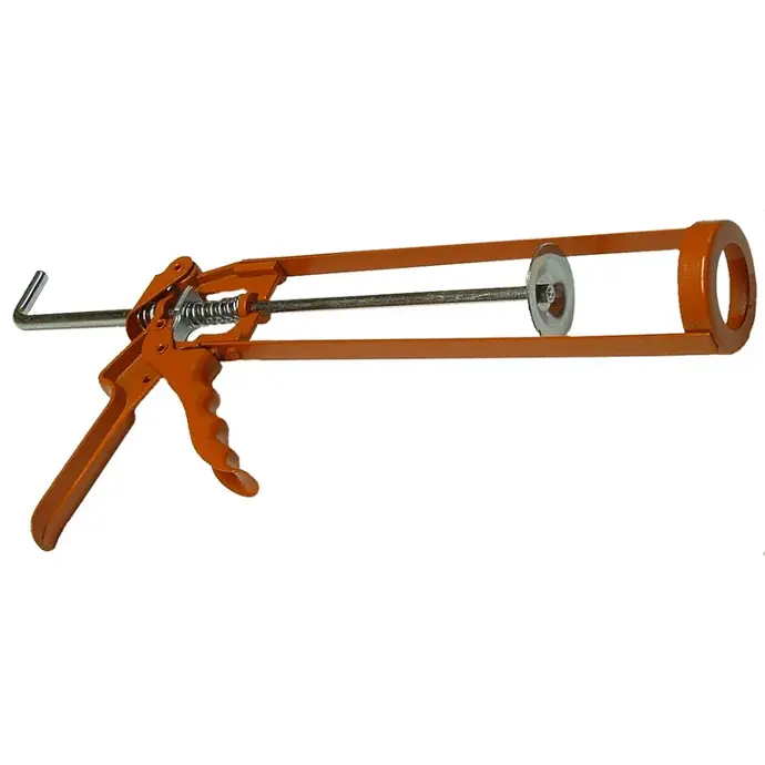 [638110013339] HD SKELETON CAULKING GUN BROWN USA - CG11