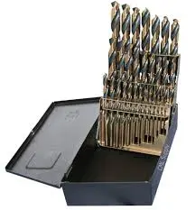 [066366241044] HIGH SPEED STEEL BIT SET 29PCS 1/16" - 1/2" - 026-2329