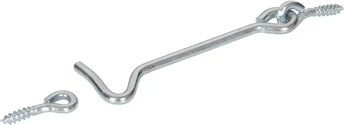 [008236865202] HILLMAN GATE HOOK EYE 6' SS - 851485