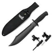 [6900006072886] HUNTING KNIFE WITH BLACK CASE AZ7288